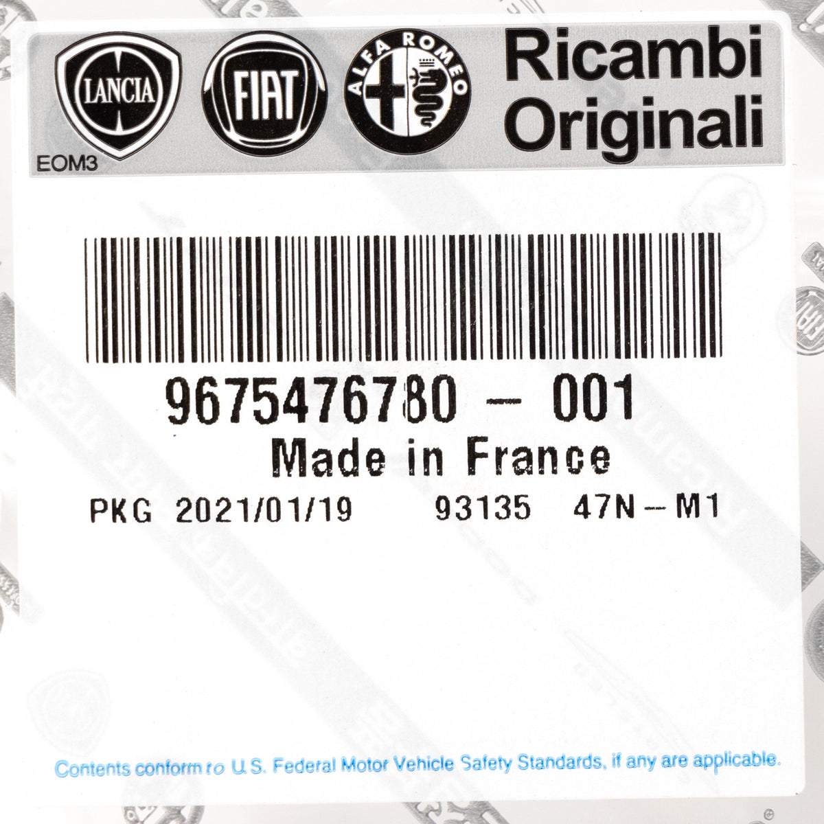 Bagnet poziomu oleju (9670137280) Fiat Scudo 9675476780