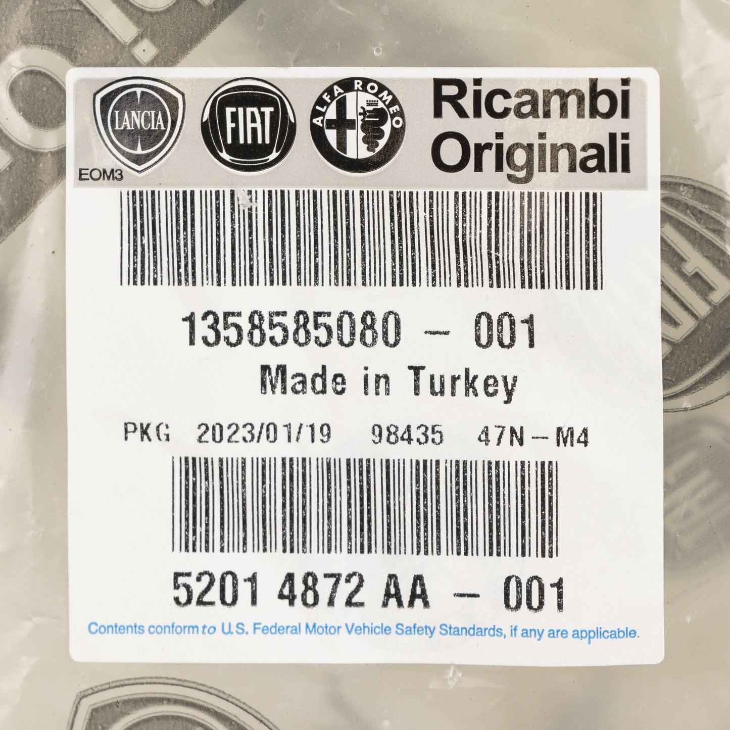 Wąż chłodnicy silnika zbiornik wyrównawczy OE 1358585080