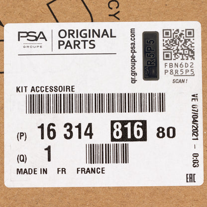 Zestaw pasków wieloklinowych PSA OE 1631481680