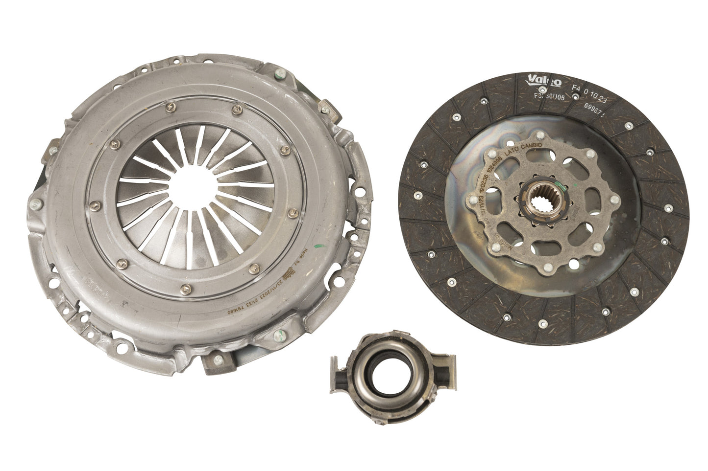 Zestaw 3-częściowy sprzęgła 230 mm Ø Valeo