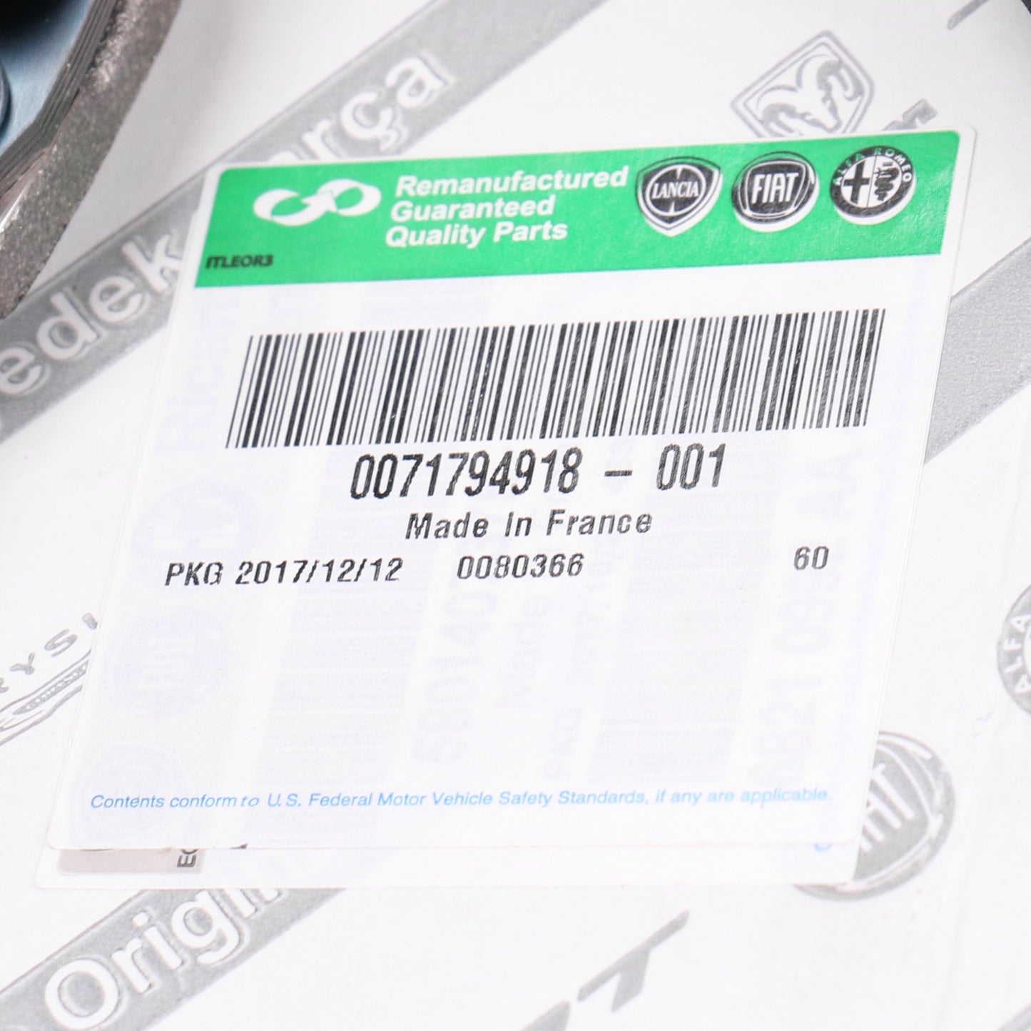 Sprzęgło Oryginalny zestaw dwuskładnikowy 254 mm Ø OE 71794918 Oryginalny