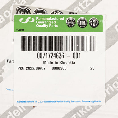 2-elementowy zestaw sprzęgła Ø 240 mm Fiat Doblo 71724636