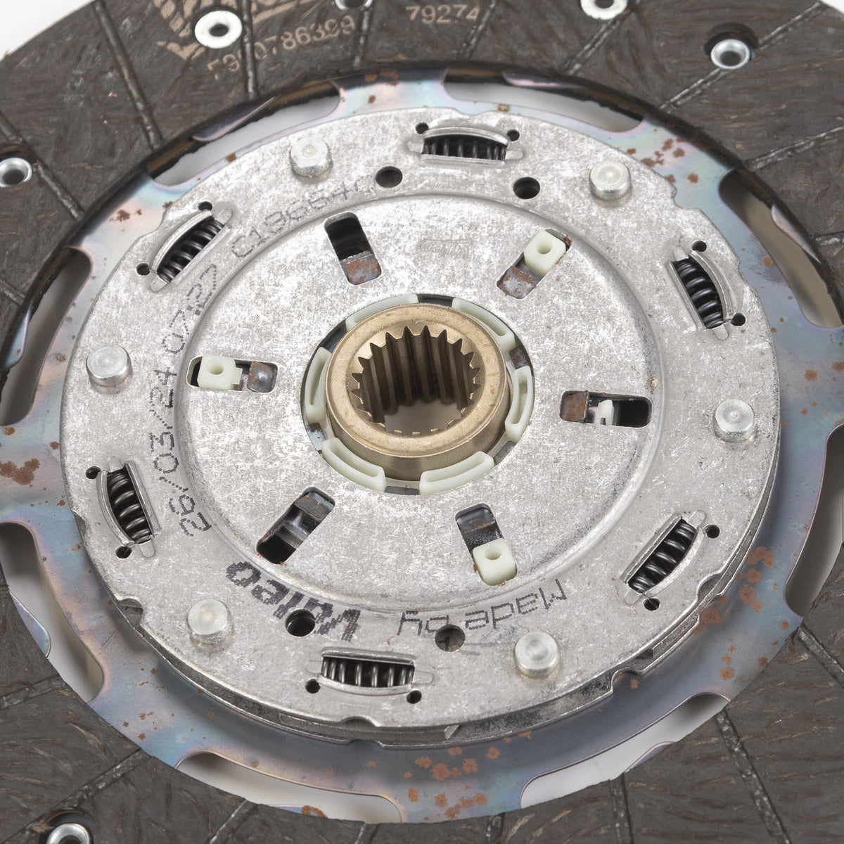 2-elementowy zestaw sprzęgła 240 mm Valeo Lancia Delta 826867