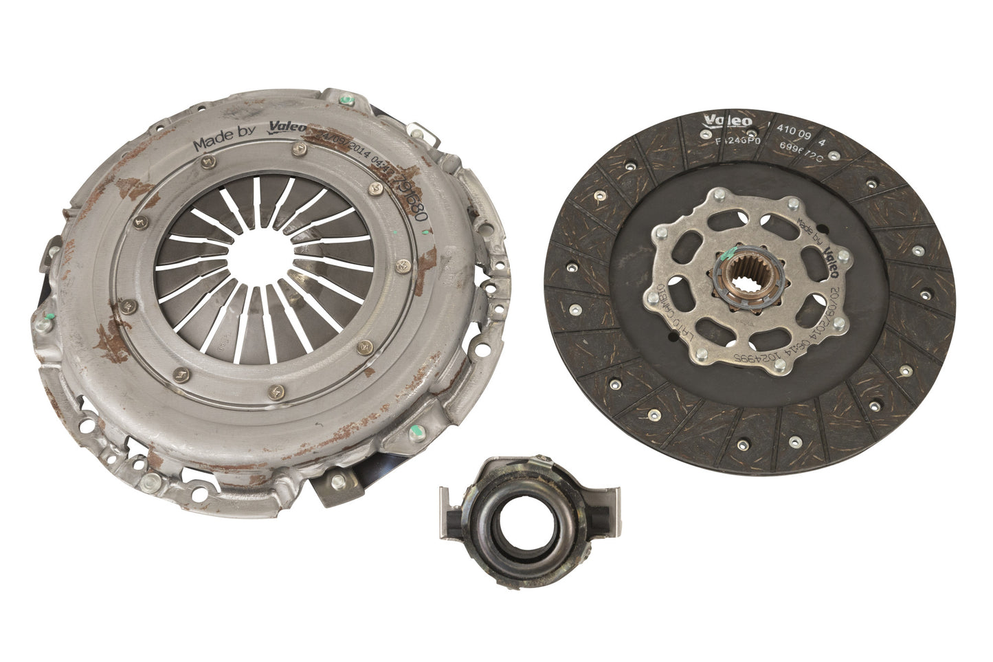 Zestaw 3-częściowy sprzęgła 228–230 mm Ø