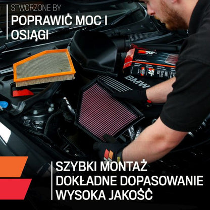 Filt powietrza sportowy K&N 33-5085 Giulia/Stelvio 2.9T Quadrifoglio