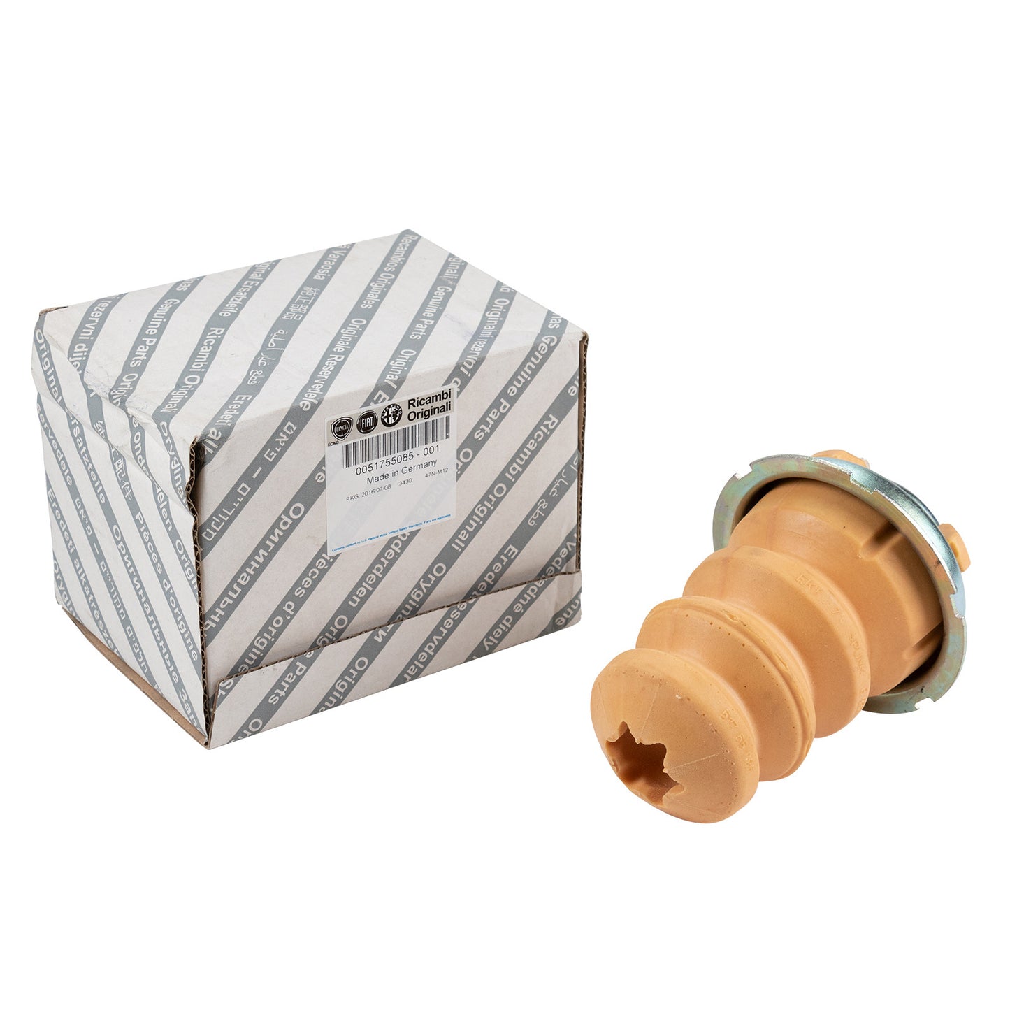 Gumowa podkładka tylnej osi H=180 mm