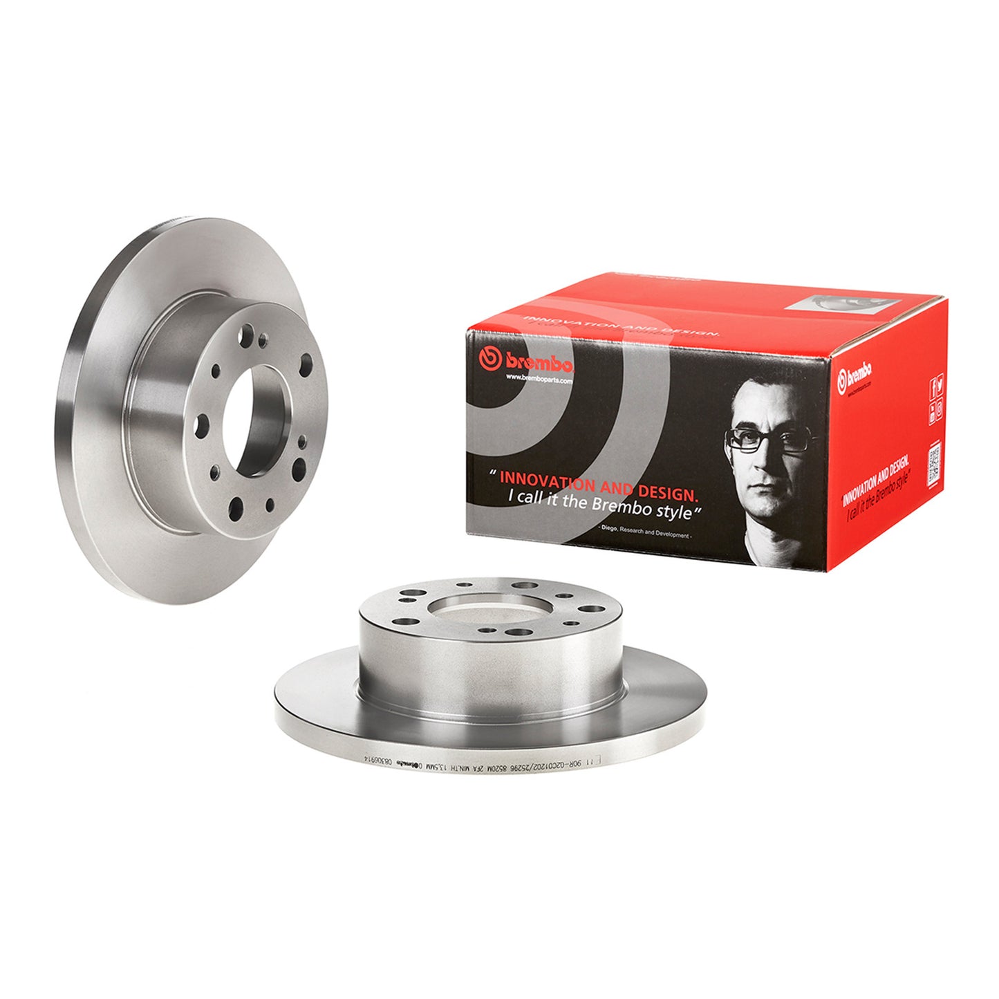 Przednia tarcza hamulcowa 14 cali Opony Brembo
