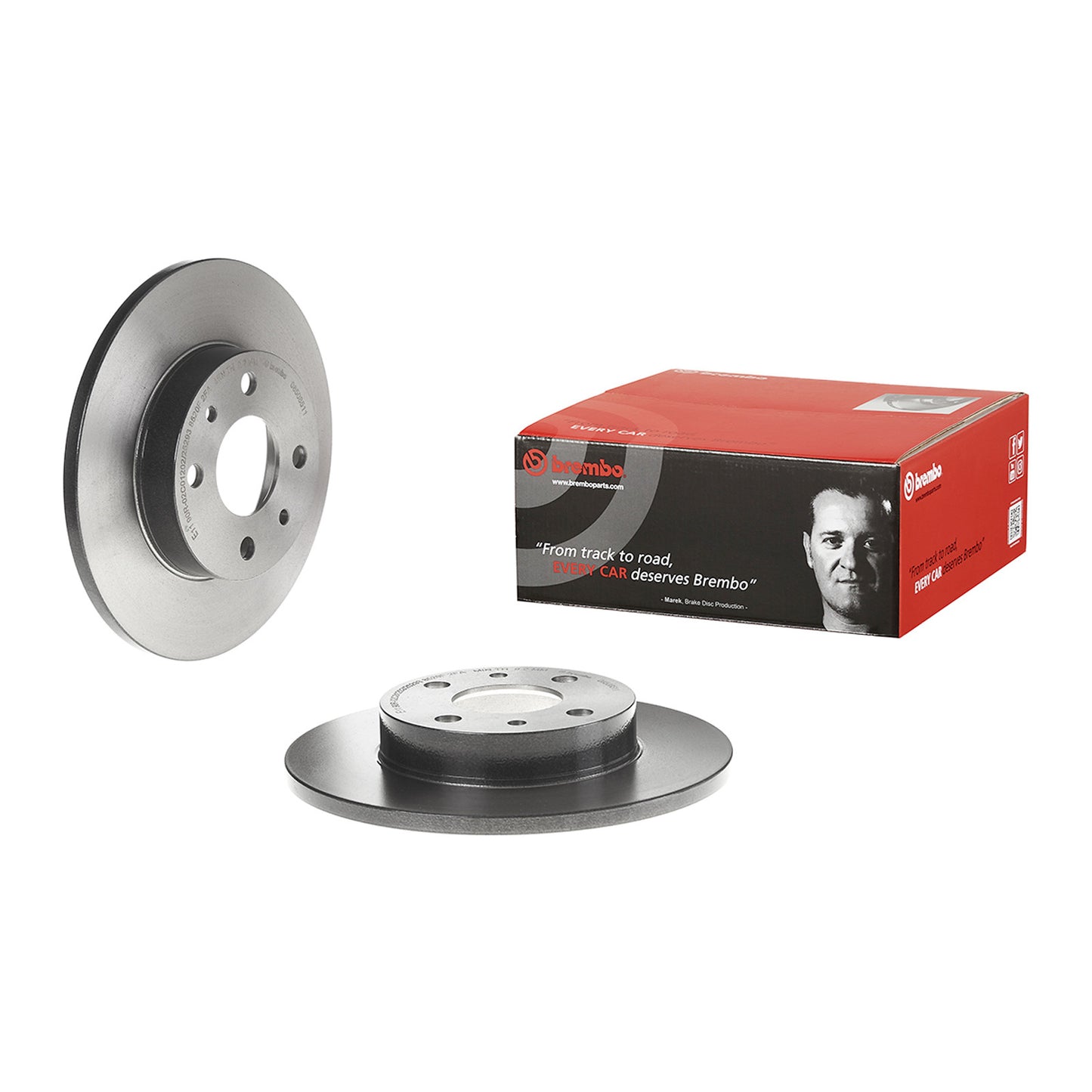 Tarcze hamulcowe przednie lub tylne powlekane 240 Ø Brembo