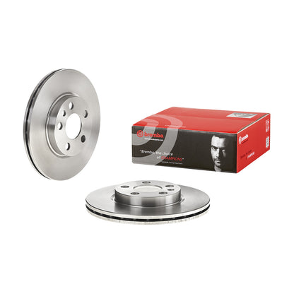 Wentylowana przednia tarcza hamulcowa Brembo 257 Ø