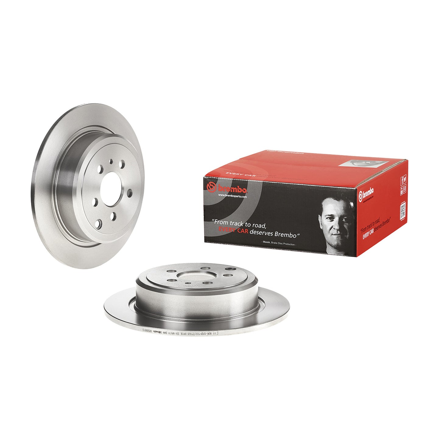 Tarcza hamulcowa tylna Brembo pełna 295 Ø mm