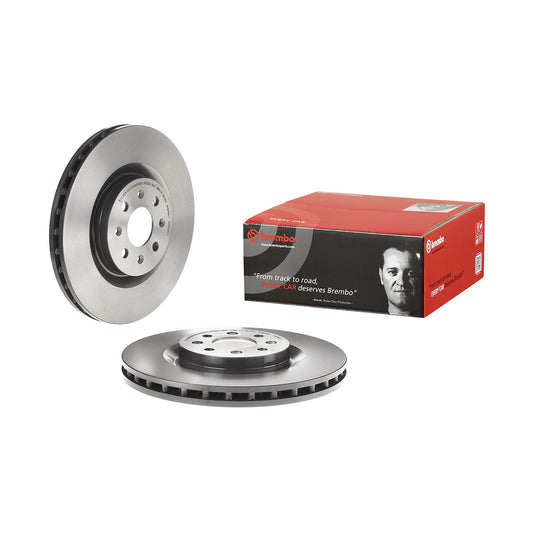 Tarcze hamulcowe wentylowane wewnętrznie, powlekane Brembo Ø 305 mm