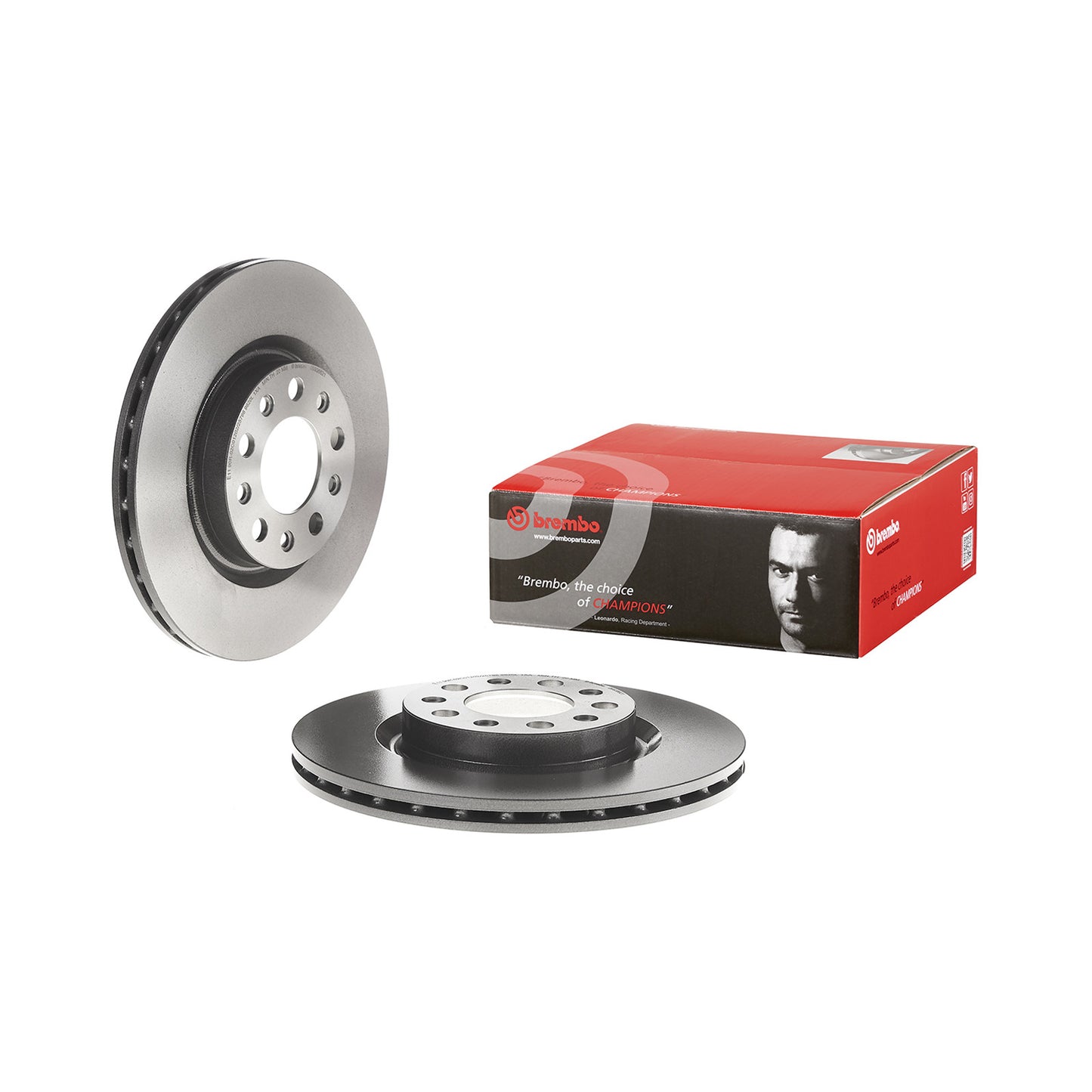 Tylna tarcza hamulcowa wentylowana, powlekana, średnica 292 mm, Brembo