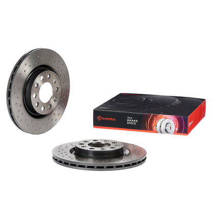 Tarcza hamulcowa Brembo XTRA-LINE tylna wentylowana wewnętrznie powlekana 292 Ø