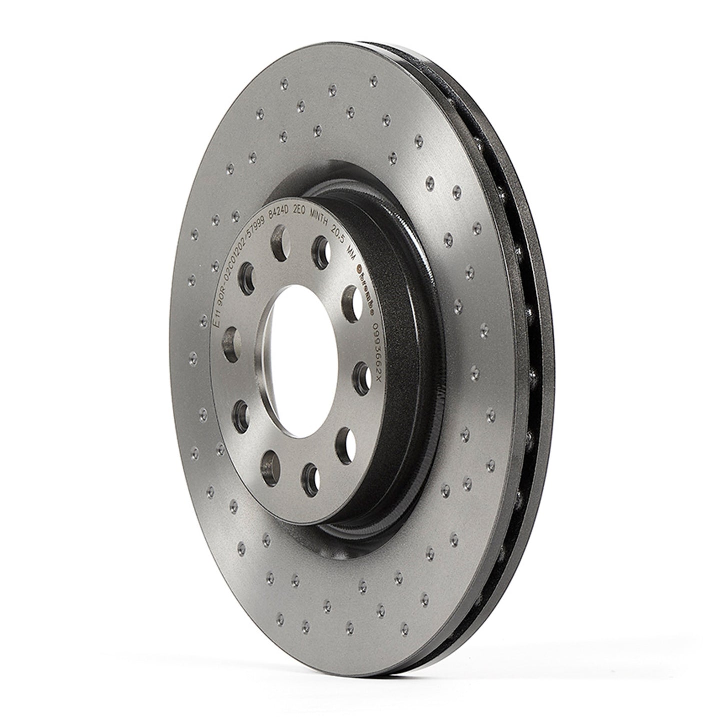 Tarcza hamulcowa Brembo XTRA-LINE tylna wentylowana wewnętrznie powlekana 292 Ø