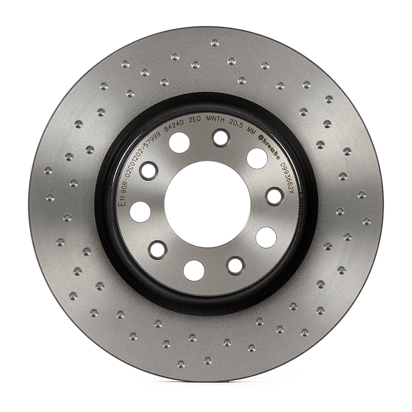 Tarcza hamulcowa Brembo XTRA-LINE tylna wentylowana wewnętrznie powlekana 292 Ø