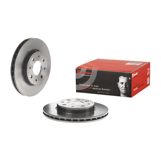 Tarcze hamulcowe wentylowane z powłoką Brembo 240 Ø