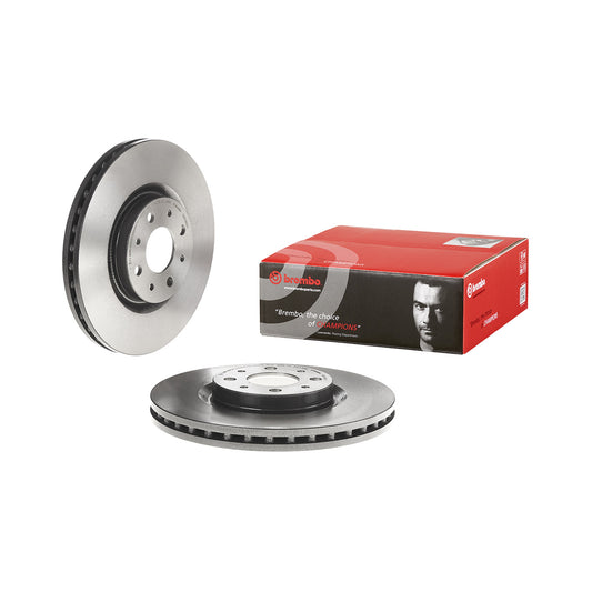 Wentylowana przednia tarcza hamulcowa Brembo 281 mm