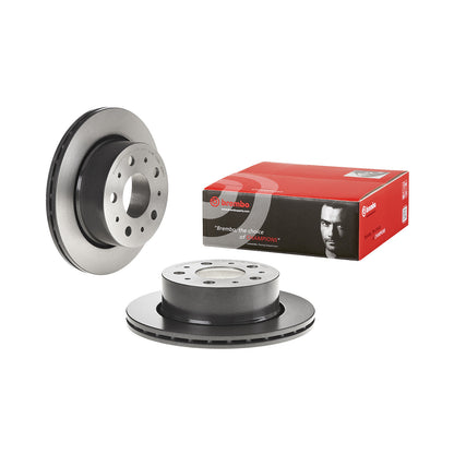 Tarcza hamulcowa tylna wentylowana powlekana Brembo 300 Ø D=22 mm