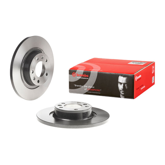 Tylna tarcza hamulcowa powlekana, pełna, 290 Ø D=14  mm Brembo