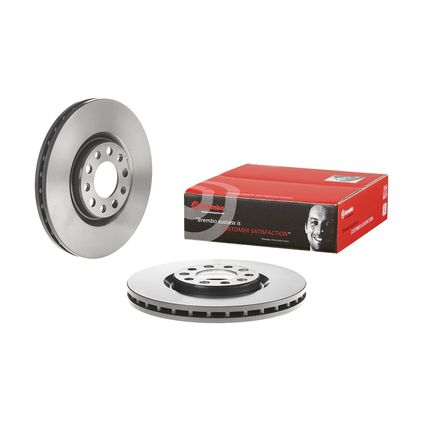Przednia tarcza hamulcowa Brembo