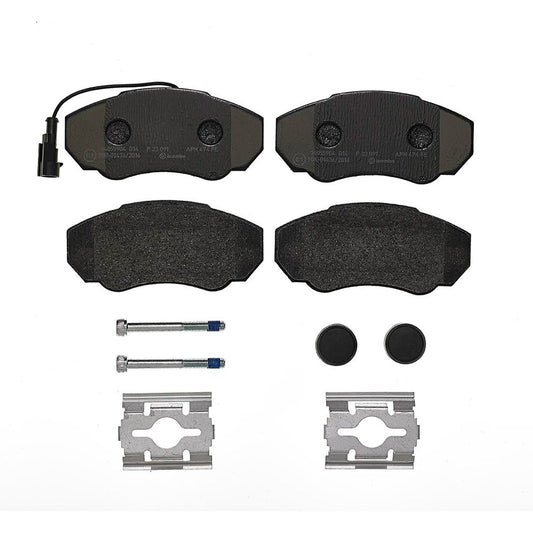 Klocki hamulcowe przednie z akcesoriami Brembo