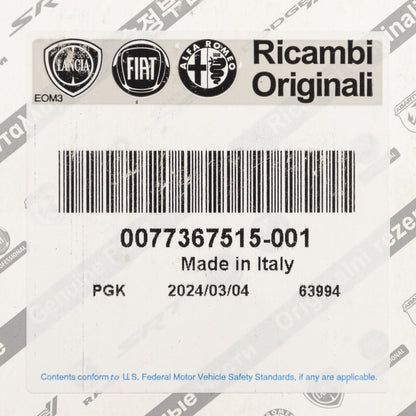 Klocki hamulcowe tylne oryginalne 77367515 Oryginalne