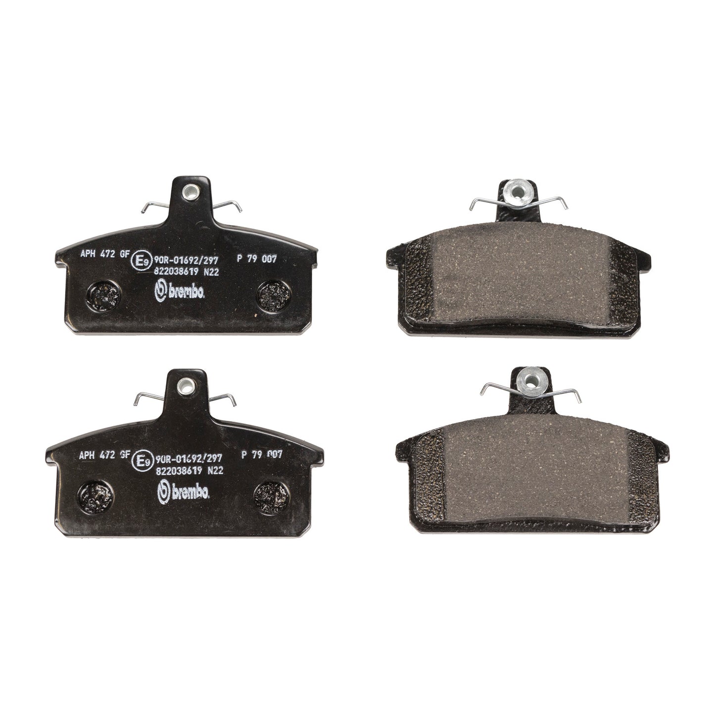 Tylne klocki hamulcowe Brembo