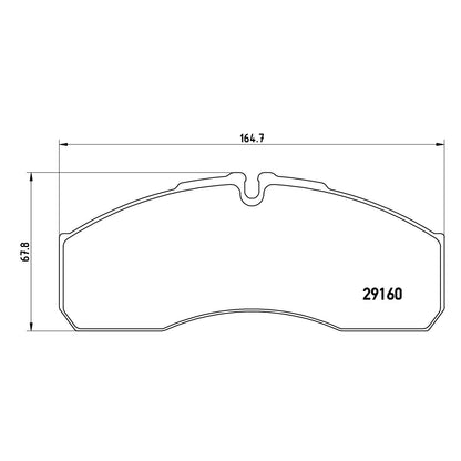 Przednie klocki hamulcowe Brembo