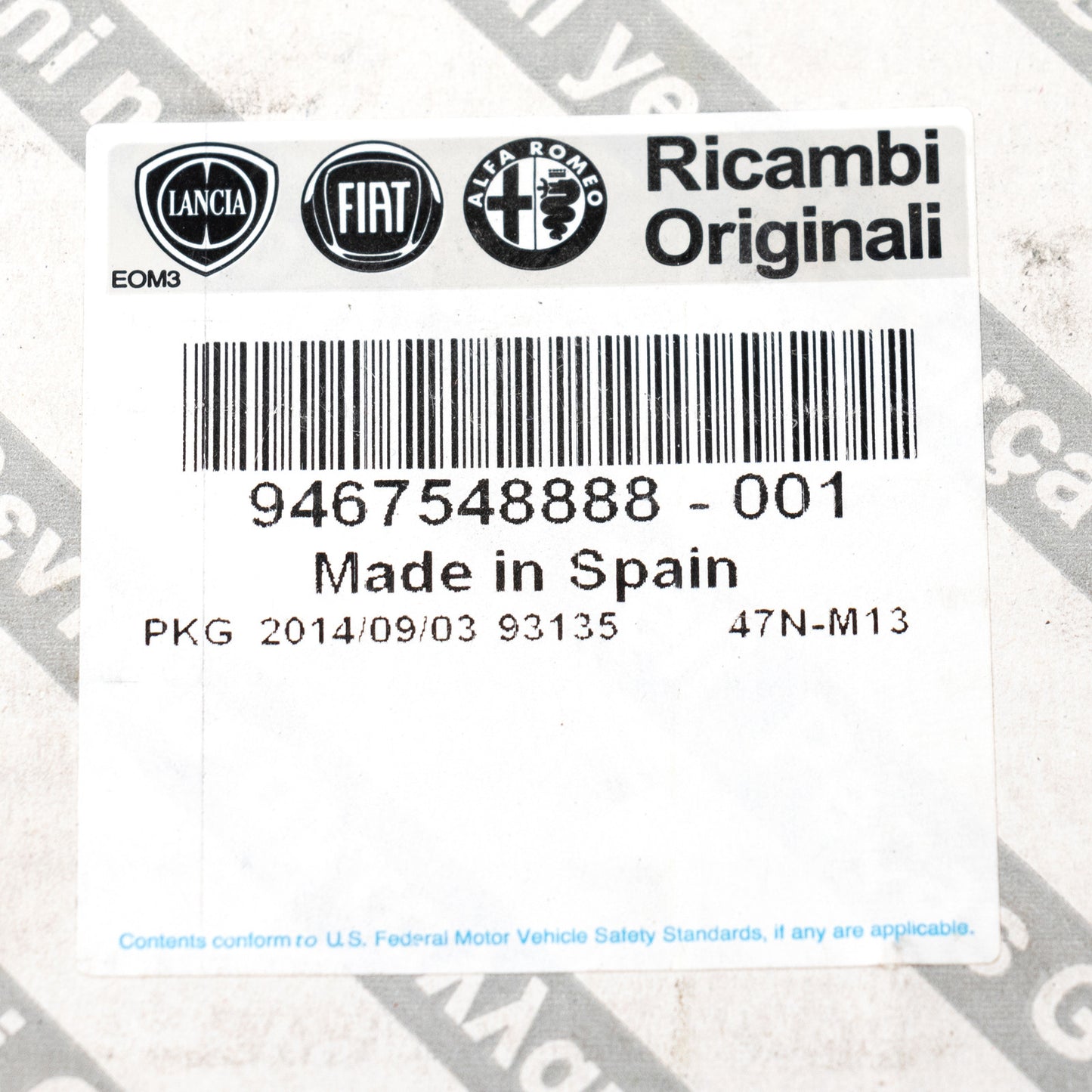Klocki hamulcowe przednie Fiat Original