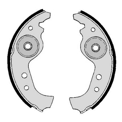 Zestaw szczęk hamulcowych Brembo