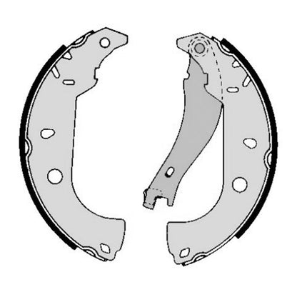 Zestaw szczęk hamulcowych Brembo