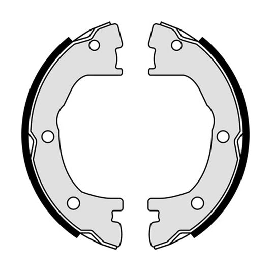 Zestaw szczęk hamulca ręcznego Brembo