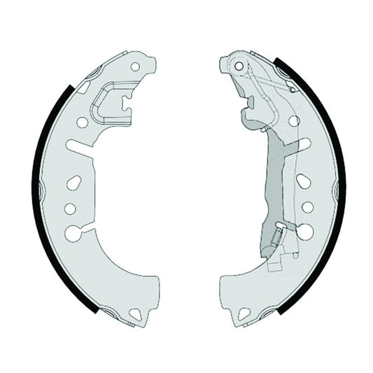 Zestaw szczęk hamulcowych Brembo