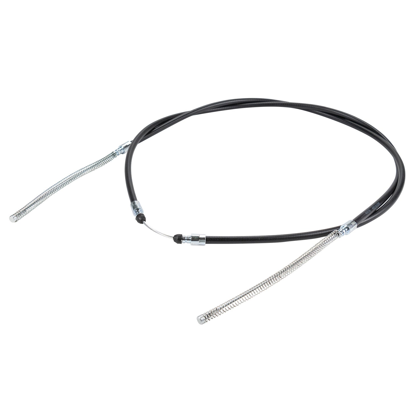 Linka hamulca ręcznego tylnego L1=2500 L2=2 x 980 mm