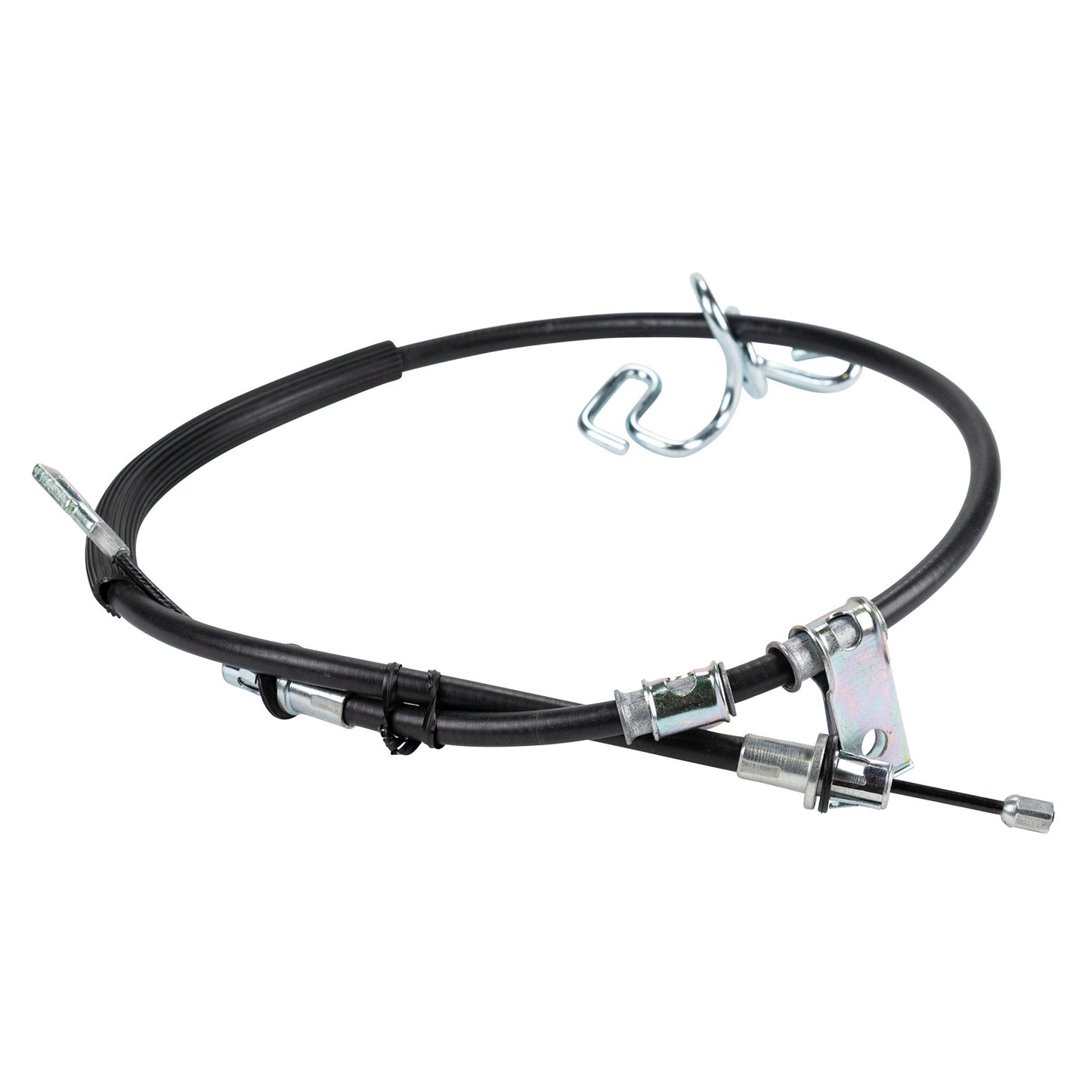 Linka hamulca ręcznego z tyłu po lewej stronie L1=1177 L2=980 mm