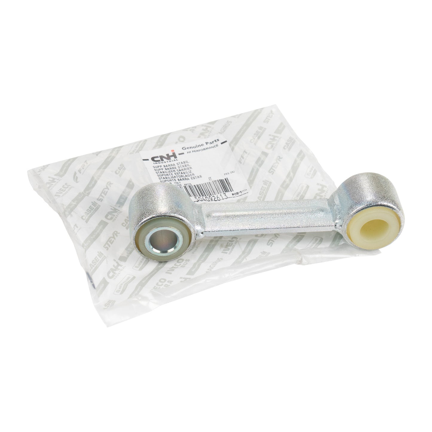 Drążek łączący z gumowymi elementami D1=Ø 18 mm L=130 mm