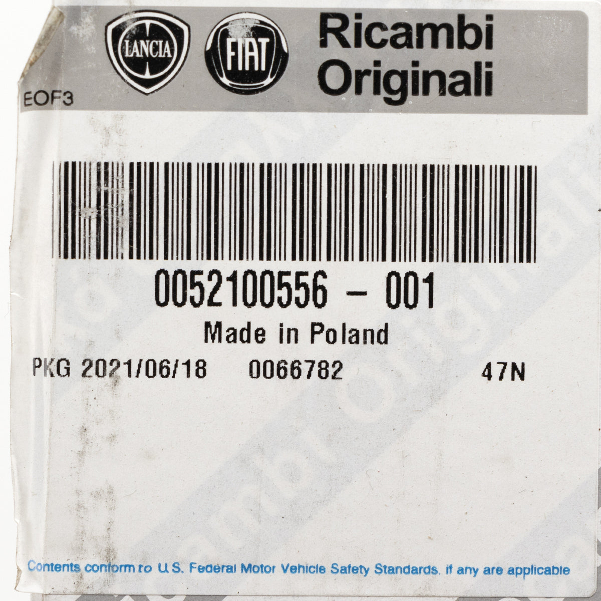 Amortyzator tylny Fiat Panda 52100556