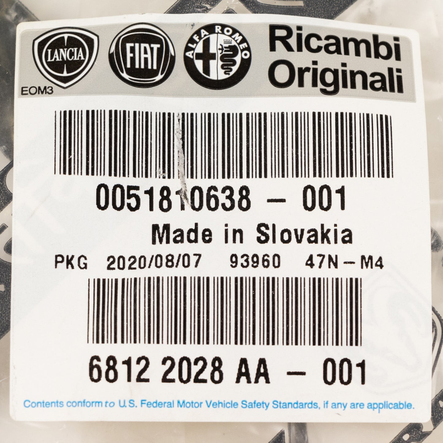 Łożysko prawej nogi zawieszenia