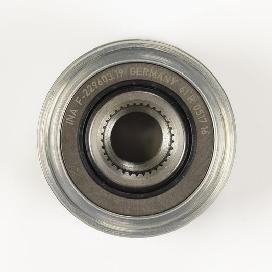 Wolnobieg alternatora D1=17D2=54, 2H=32