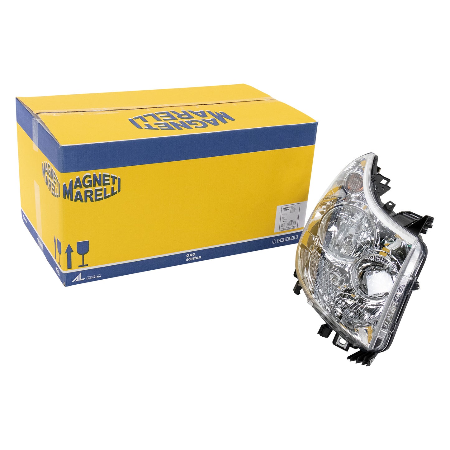 Reflektor prawy kompletny  Magneti Marelli