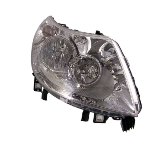 Reflektor prawy wraz z silnikiem nastawczym Magneti Marelli