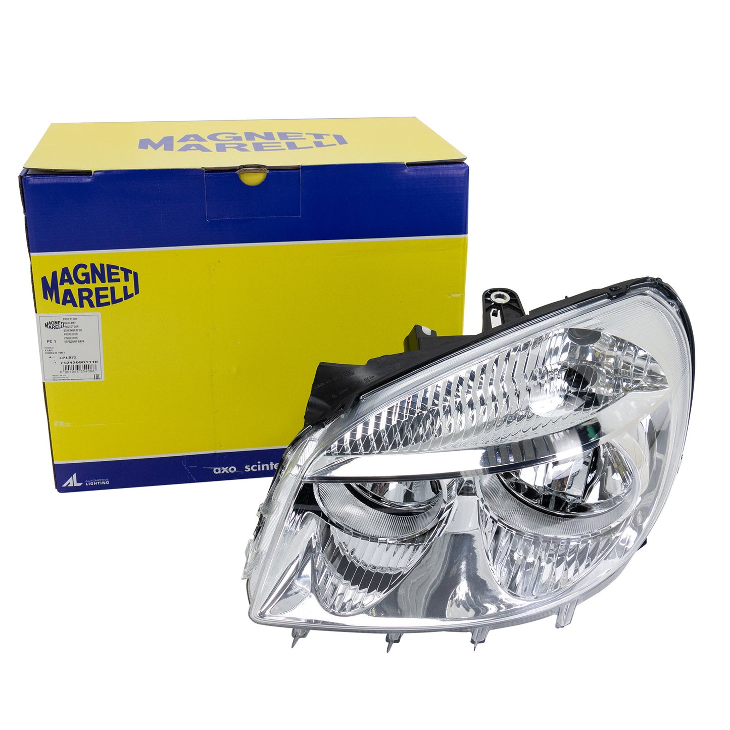 Reflektor przedni lewy H1/H7 Magneti Marelli