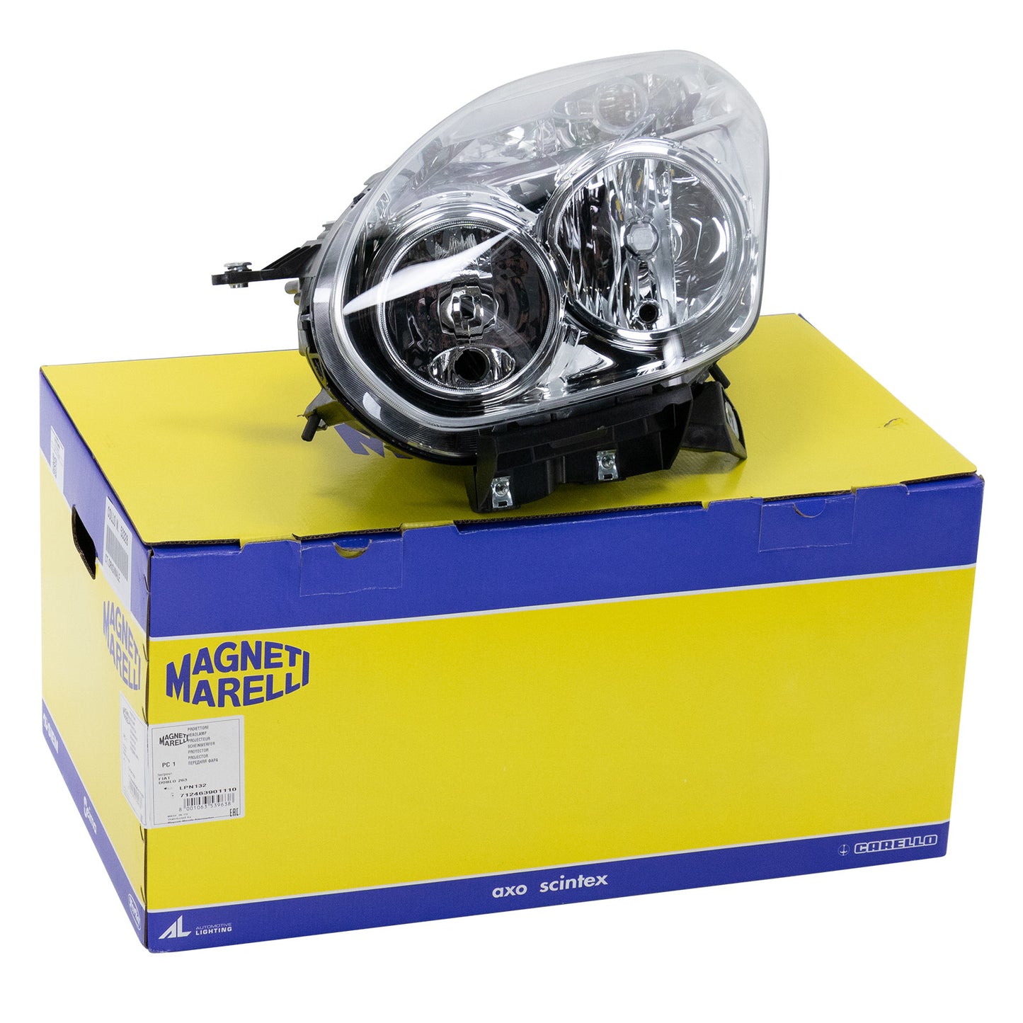 Reflektor przedni lewy H1/H7  Magneti Marelli