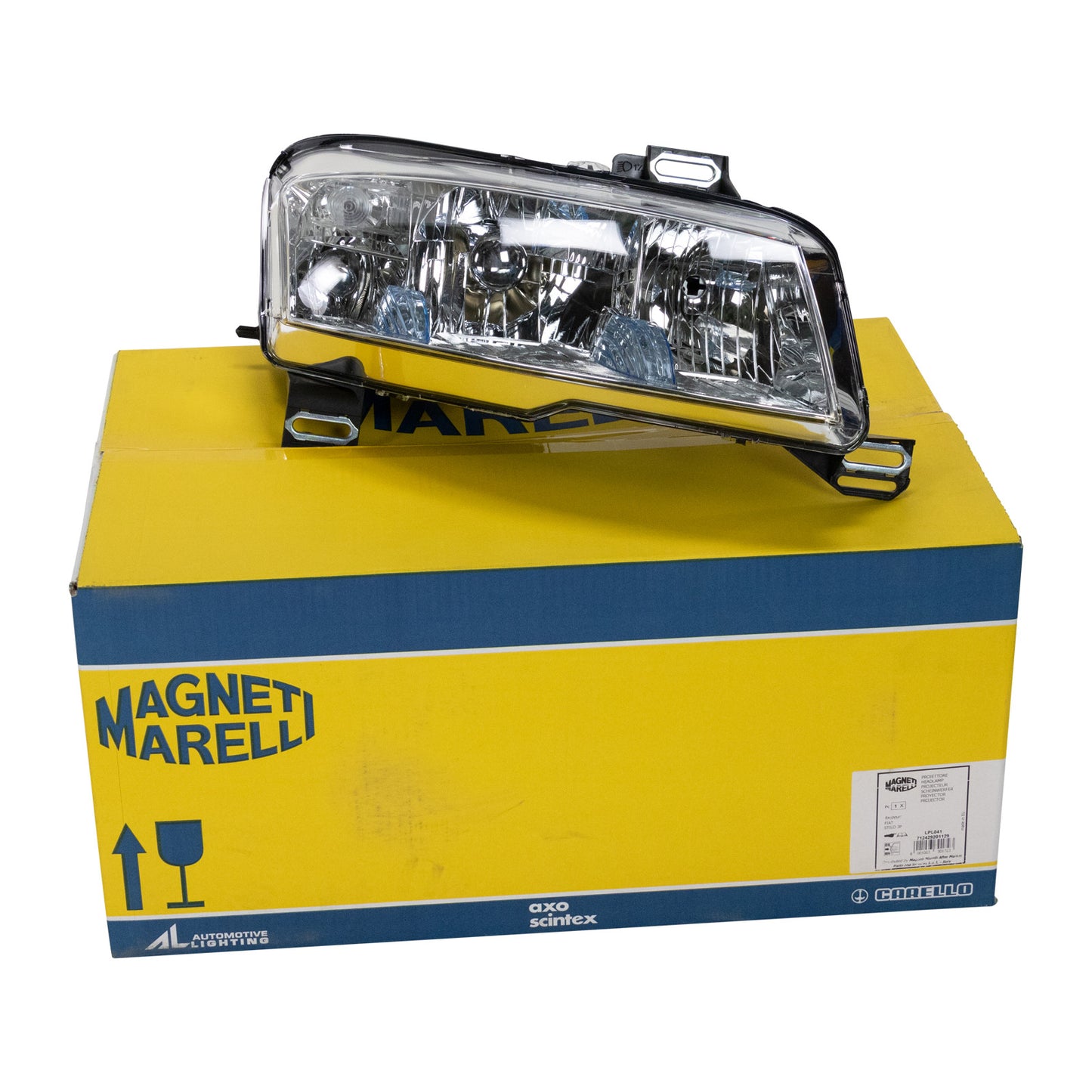 Reflektor przedni lewy H7 H1+ mgła Magneti Marelli