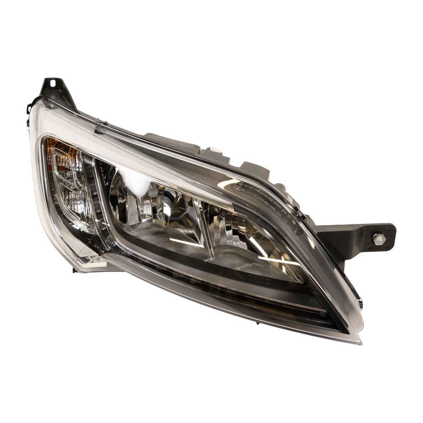 Reflektor + LED srebrny prawy  Magneti Marelli
