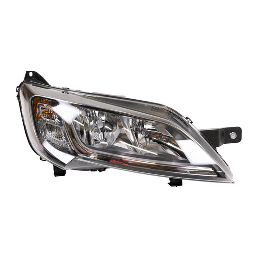 Reflektor bez diody LED, czarny, prawy, od 2014 r., oryginalny