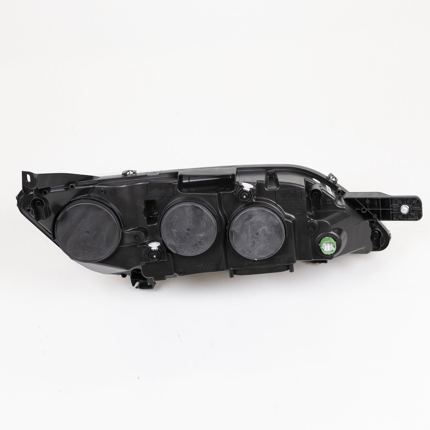 Reflektor bez diod LED, srebrny, lewy, od roku produkcji 2014 Magneti Marelli