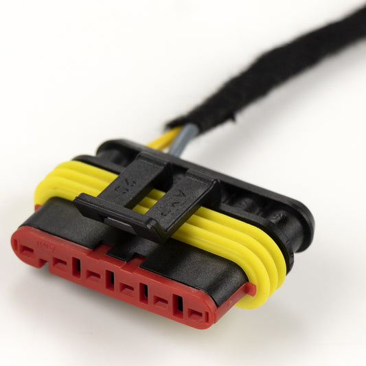 Przewód elektryczny zamka drzwi skrzydłowych po prawej stronie
