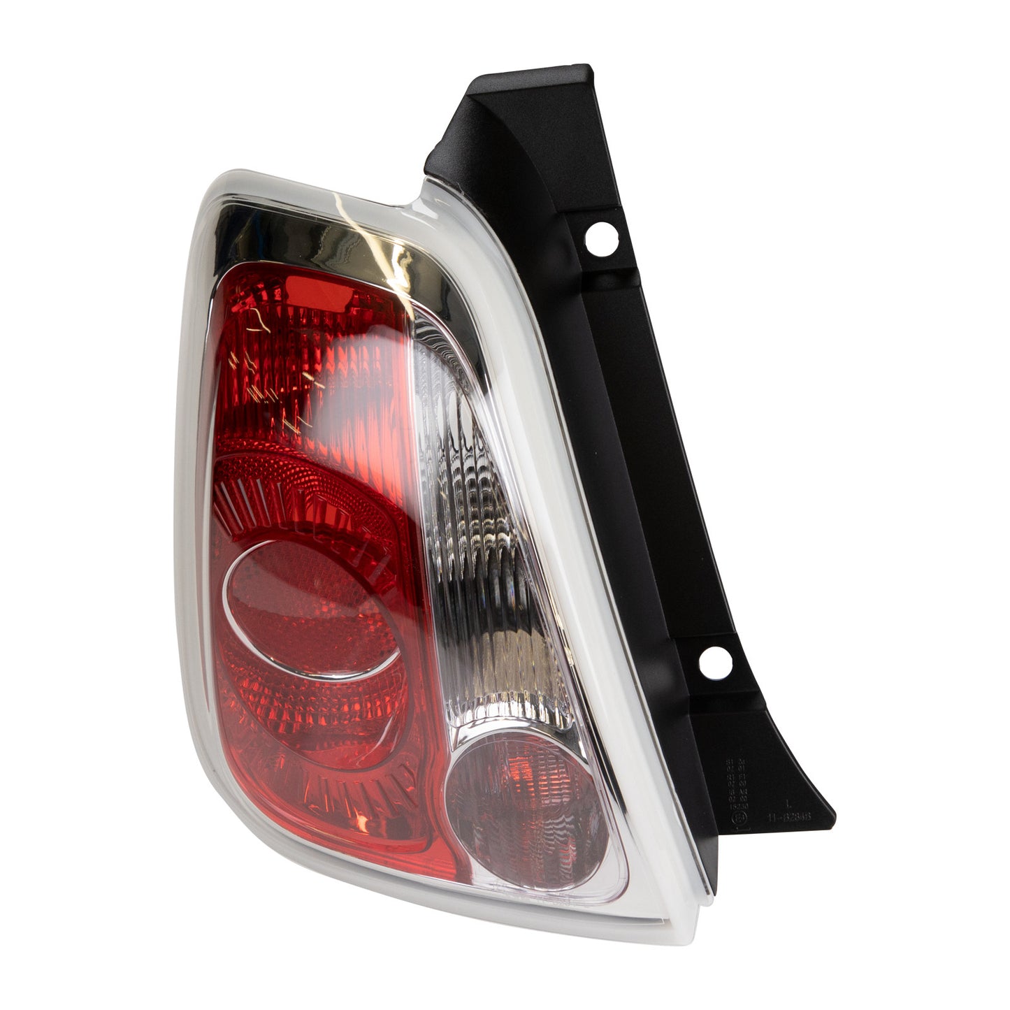 Lampy tylne lewe z białą obwódką
