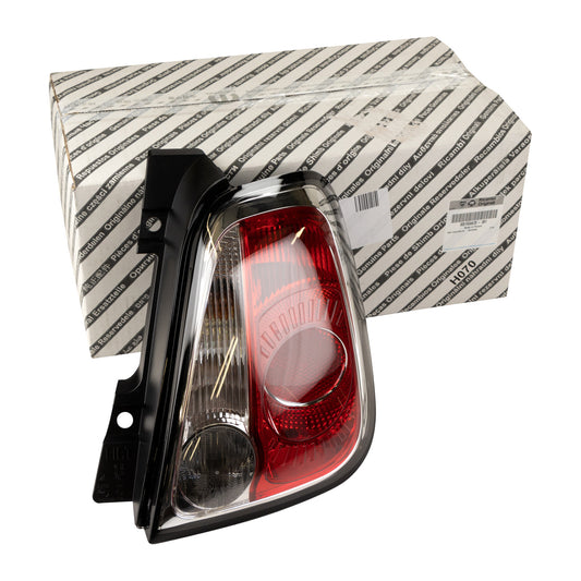Lampa tylna prawa z czarną ramką, oryginalna